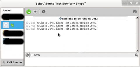 Skype 4 corriendo en OpenSUSE 64 bits